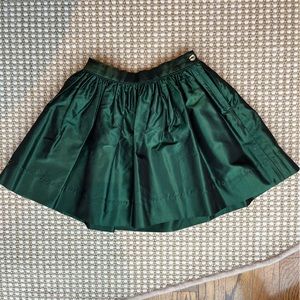 Girls Oscar de la Renta Skirt 6Y Green